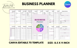 Business Planner Canva Template